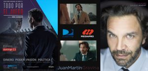 Juan Martín Gravina actor "Todo por el juego" Marco Gadei
